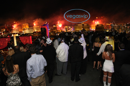 lavish New Year's Eve in sin city