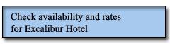 excalibur hotel reservation