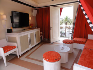 encore beach club cabana
