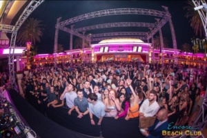encore beach club cabana