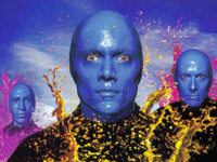 Blue Man Group show